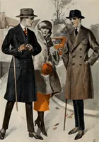 An illustration from Men's wear of Canada (January-December 1921) (1921)