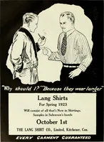 An illustration from Men's wear of Canada (January-December 1922) (1922)