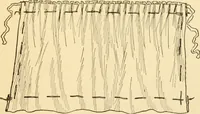 An illustration from Mental development and manual training combined, taking up the one stitch dropped in sewing by drills to sound-singing (1899)