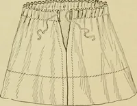 An illustration from Mental development and manual training combined, taking up the one stitch dropped in sewing by drills to sound-singing (1899)
