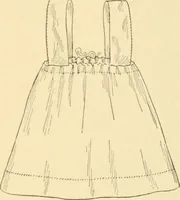 An illustration from Mental development and manual training combined, taking up the one stitch dropped in sewing by drills to sound-singing (1899)