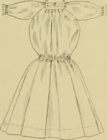 An illustration from Mental development and manual training combined, taking up the one stitch dropped in sewing by drills to sound-singing (1899)