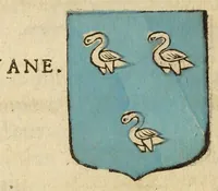 Picture 46 of 51 from Mercure armorial : enseignant les principes & elemens du blazon des armoires, selon l'ordre & les termes qui se practiquent en cette science : enrichy & augmente d'un grand nombre de figures enluminees de couleurs propres pour l'intelligence du livre : ouure curieux & necessaire pour introduire la noblesse dans la cognoissance des armes (1652), leaf 160