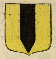 Picture 23 of 51 from Mercure armorial : enseignant les principes & elemens du blazon des armoires, selon l'ordre & les termes qui se practiquent en cette science : enrichy & augmente d'un grand nombre de figures enluminees de couleurs propres pour l'intelligence du livre : ouure curieux & necessaire pour introduire la noblesse dans la cognoissance des armes (1652), leaf 84