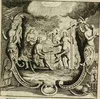 Picture 4 of 26 from Mercurialis, of, Winter-groen : dat is, Aangename en vermaakelyke geschiedenissen en gedichten, waarin verscheide zedelyke leerstukken. En een zeer ryke voorraad van Bybelsche concepten gevonden worden, voor alle bedroefde en vrolyke gemoederen, leeraars, predikers, en geestelyke persoonen; als mede voor alle byzondere leezers tot een voordeelig tydverdryf, namelyk, om vrolyk te leven en blymoedig te sterven (1763), leaf 12