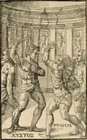 Picture 20 of 32 from Hieronymi Mercvrialis De arte gymnastica libri sex : in quibus exercitationum omnium vetustarum genera, loca, modi, facultates, & quidquid deniq. ad corporis humani exercitationes pertinet, diligenter explicatur .. (1573), leaf 131