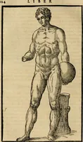 Picture 25 of 32 from Hieronymi Mercvrialis De arte gymnastica libri sex : in quibus exercitationum omnium vetustarum genera, loca, modi, facultates, & quidquid deniq. ad corporis humani exercitationes pertinet, diligenter explicatur .. (1573), leaf 143