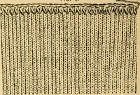 An illustration from The Merrow system of crocheting machinery and methods for finishing the edges of fabrics (1889)