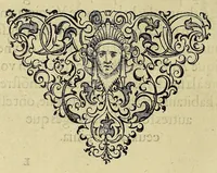 An illustration from Merueilleux et estrange rapport, toutesfois fidele, des commoditez qui se trouuent en Virginia, des facons des naturels habitans d'icelle, laquelle a esté nouuellement descouuerte par les Anglois que Mesire [sic] Richard Greinuile cheualier y mena en colonie lan.1585. : a la charge principale de Messire Walter Raleigh cheualier surintendant des Mines d'Estain, fauorisé par la royne d'Angleterre, et autorisé par ses lettres patentes. (1590)
