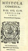 An illustration from Mestola : comedia (1583)