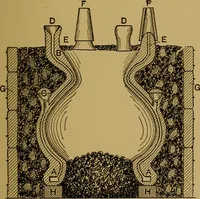 An illustration from Metals and metal-working in old Japan (1915)