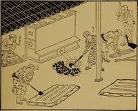 An illustration from Metals and metal-working in old Japan (1915)