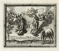 Picture 13 of 36 from Metamorphoses d'Ovide en rondeaux (1676), leaf 174