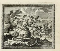 An illustration from Metamorphoses d'Ovide en rondeaux (1676)