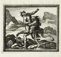 An illustration from Metamorphoses d'Ovide en rondeaux (1676)