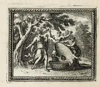 Picture 5 of 36 from Metamorphoses d'Ovide en rondeaux (1676), leaf 76