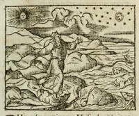 An illustration from Metamorphoses Ovidii : argvmentis quidem soluta oratione, enarrationibus autem & allegoriis elegiaco versu accuratissimè expositae, summaq[ue] diligentia ac studio illustratae (1583)