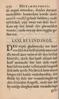 Picture 10 of 18 from Metamorphosis naturalis, ofte historische beschryvinghe van den oirspronck, aerd, eygenschappen ende vreemde veranderinghen der wormen, rupsen, maeden, vliegen, witjens, byen, motten en dierghelijcke dierkens meer; niet uyt eenighe boecken, maer alleenelijck door eygen ervarentheydt uytgevonden, beschreven, ende na de konst afgeteyckent (1662), leaf 286
