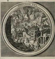 Picture 40 of 90 from Meteorologia philosophico-politica : in duodecim dissertationes per quæstiones meteorologicas et conclusiones politicas divisa, appositisque symbolis illustrata ... (1709), leaf 119