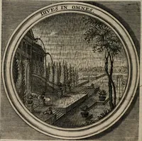Picture 48 of 90 from Meteorologia philosophico-politica : in duodecim dissertationes per quæstiones meteorologicas et conclusiones politicas divisa, appositisque symbolis illustrata ... (1709), leaf 145