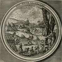 Picture 54 of 90 from Meteorologia philosophico-politica : in duodecim dissertationes per quæstiones meteorologicas et conclusiones politicas divisa, appositisque symbolis illustrata ... (1709), leaf 169