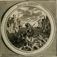 Picture 55 of 90 from Meteorologia philosophico-politica : in duodecim dissertationes per quæstiones meteorologicas et conclusiones politicas divisa, appositisque symbolis illustrata ... (1709), leaf 172