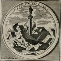Picture 74 of 90 from Meteorologia philosophico-politica : in duodecim dissertationes per quæstiones meteorologicas et conclusiones politicas divisa, appositisque symbolis illustrata ... (1709), leaf 239