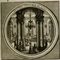 Picture 12 of 90 from Meteorologia philosophico-politica : in duodecim dissertationes per quæstiones meteorologicas et conclusiones politicas divisa, appositisque symbolis illustrata ... (1709), leaf 28