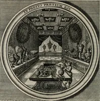 An illustration from Meteorologia philosophico-politica : in duodecim dissertationes per quæstiones meteorologicas et conclusiones politicas divisa, appositisque symbolis illustrata ... (1709)
