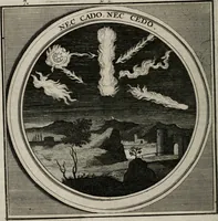 An illustration from Meteorologia philosophico-politica : in duodecim dissertationes per quæstiones meteorologicas et conclusiones politicas divisa, appositisque symbolis illustrata ... (1709)