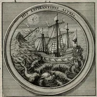 Picture 14 of 90 from Meteorologia philosophico-politica : in duodecim dissertationes per quæstiones meteorologicas et conclusiones politicas divisa, appositisque symbolis illustrata ... (1709), leaf 33