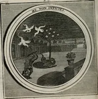 Picture 16 of 90 from Meteorologia philosophico-politica : in duodecim dissertationes per quæstiones meteorologicas et conclusiones politicas divisa, appositisque symbolis illustrata ... (1709), leaf 37