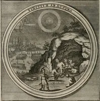 Picture 33 of 90 from Meteorologia philosophico-politica : in duodecim dissertationes per quæstiones meteorologicas et conclusiones politicas divisa, appositisque symbolis illustrata ... (1709), leaf 93