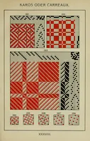 An illustration from Methodik der Bindungslehre, Dekomposition und Kalkulation für Schaftweberei : Bearbeitet für Textilschulen und zum Selbstunterricht (1908)