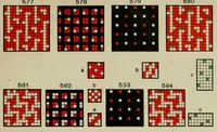 An illustration from Methodik der Bindungslehre, Dekomposition und Kalkulation für Schaftweberei : Bearbeitet für Textilschulen und zum Selbstunterricht (1908)