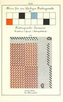 An illustration from Methodik der Bindungslehre, Decomposition und Calculation für Schaftweberei (1892)