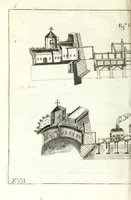 Picture 12 of 31 from Methodo lusitanico de desenhar as fortificaçoens das praças regulares & irregulares : fortes de campanha, e outras obras pertencentes a architectura militar, distribuido em duas partes operativa e qualificativa (1680), leaf 260