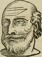 An illustration from La metoposcopia, ouero, Com[m]ensuratione delle linee della fronte : trattato (1626)