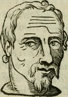An illustration from La metoposcopia, ouero, Com[m]ensuratione delle linee della fronte : trattato (1626)