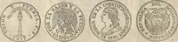 An illustration from Metropolitan coin book, containing accurate engravings of the various gold, silver and other coins now in circulation throughout the world; (1865)