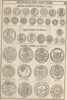 An illustration from Metropolitan coin book, containing accurate engravings of the various gold, silver and other coins now in circulation throughout the world; (1865)