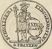 An illustration from Metropolitan coin book, containing accurate engravings of the various gold, silver and other coins now in circulation throughout the world; (1865)