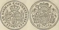 An illustration from Metropolitan coin book, containing accurate engravings of the various gold, silver and other coins now in circulation throughout the world; (1865)