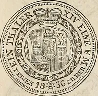 An illustration from Metropolitan coin book, containing accurate engravings of the various gold, silver and other coins now in circulation throughout the world; (1865)