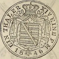 An illustration from Metropolitan coin book, containing accurate engravings of the various gold, silver and other coins now in circulation throughout the world; (1865)