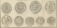 An illustration from Metropolitan coin book, containing accurate engravings of the various gold, silver and other coins now in circulation throughout the world; (1865)