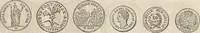 An illustration from Metropolitan coin book, containing accurate engravings of the various gold, silver and other coins now in circulation throughout the world; (1865)