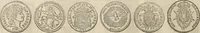 An illustration from Metropolitan coin book, containing accurate engravings of the various gold, silver and other coins now in circulation throughout the world; (1865)