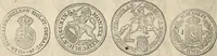 An illustration from Metropolitan coin book, containing accurate engravings of the various gold, silver and other coins now in circulation throughout the world; (1865)