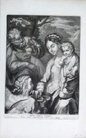 Picture 2 of 24 from [Mezzotints] (1650), leaf 9